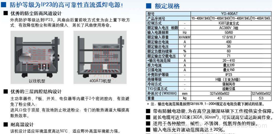 【松下电焊机 逆变直流电源组合YD-400AT3HNG】价格,厂家,图片,其他热切割设备,松下电焊机(上海)服务中心-马可波罗网
